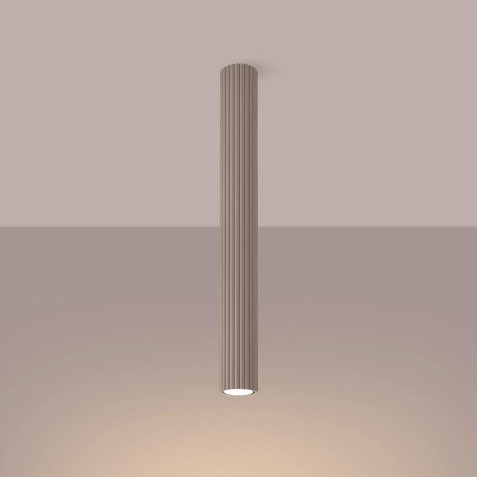 Plafondlamp KARBON 60 taupe