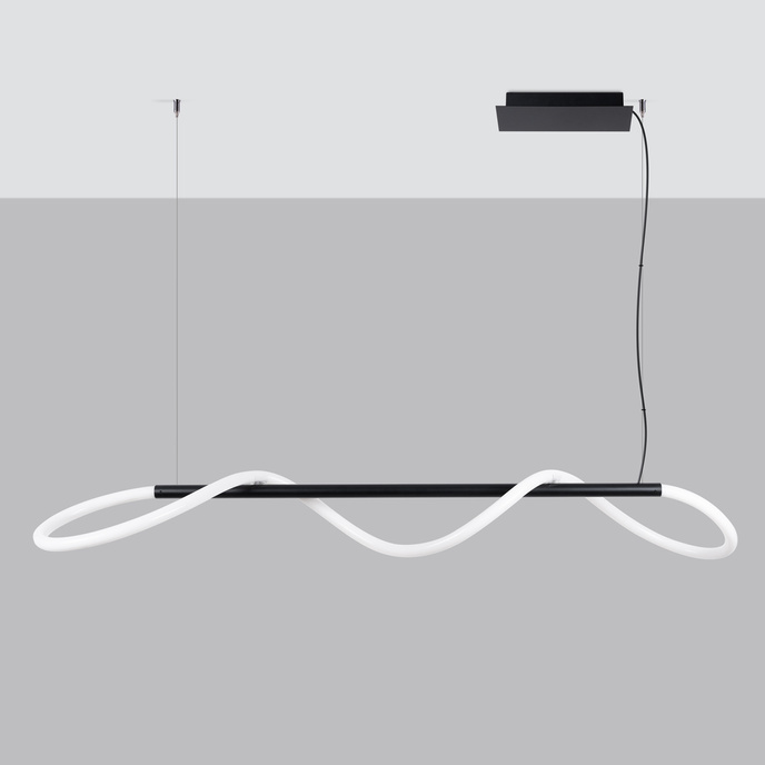 Hanglamp GALAKSE 148 zwart LED 2700-6500K