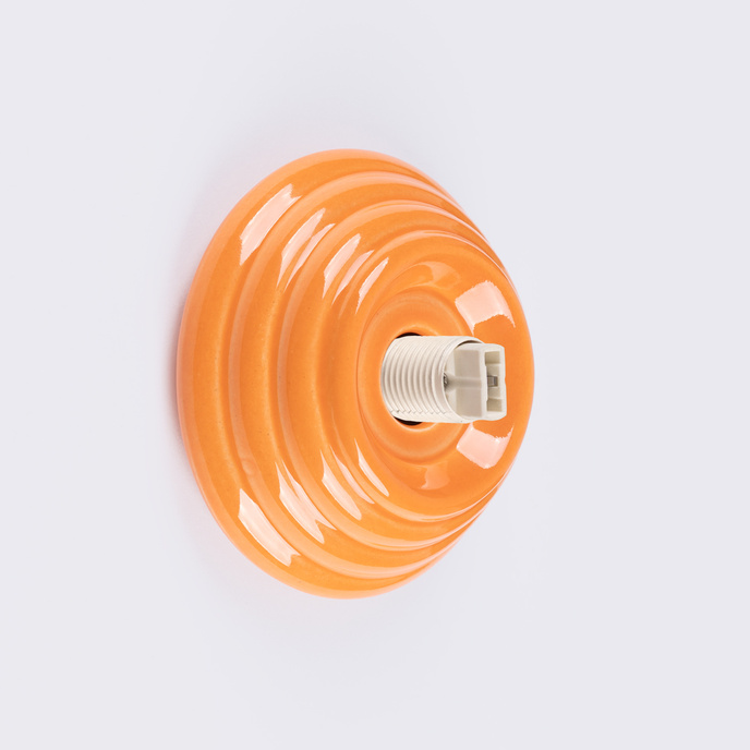 Wandlamp ZORI oranje IP44