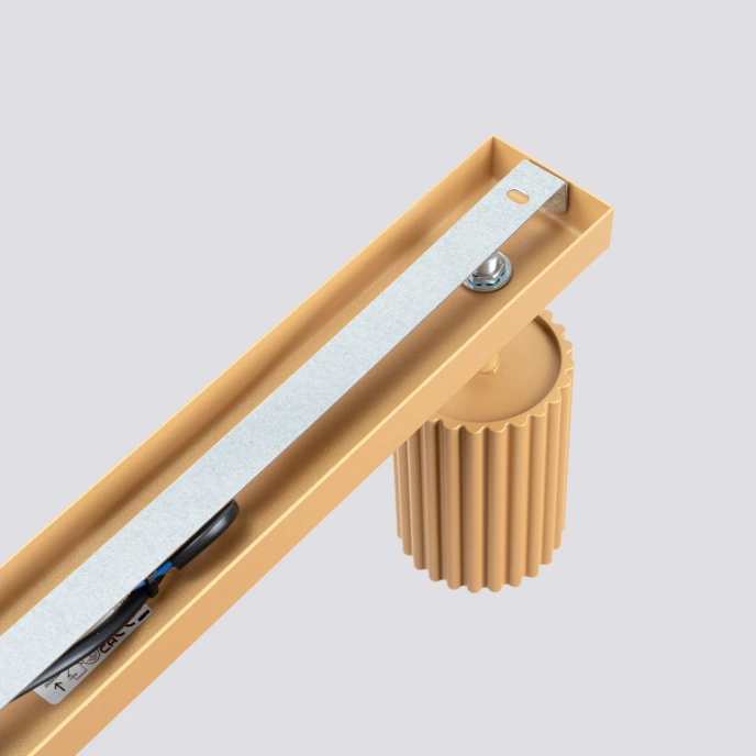 Plafondlamp KARBON 3L goud