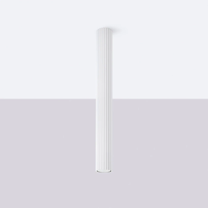 Plafondlamp KARBON 60 wit