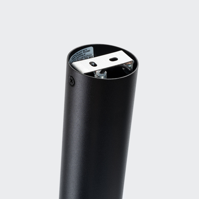 Plafondlamp NERO 22,5 zwart/chroom