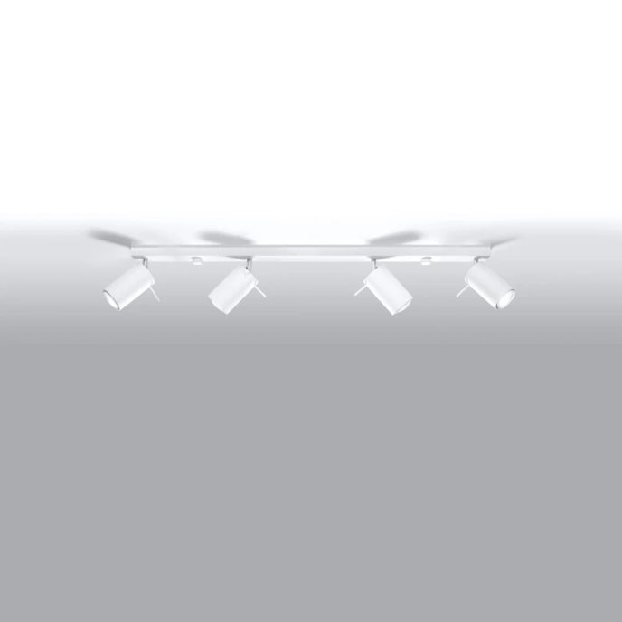 Plafondlamp RING 4L wit