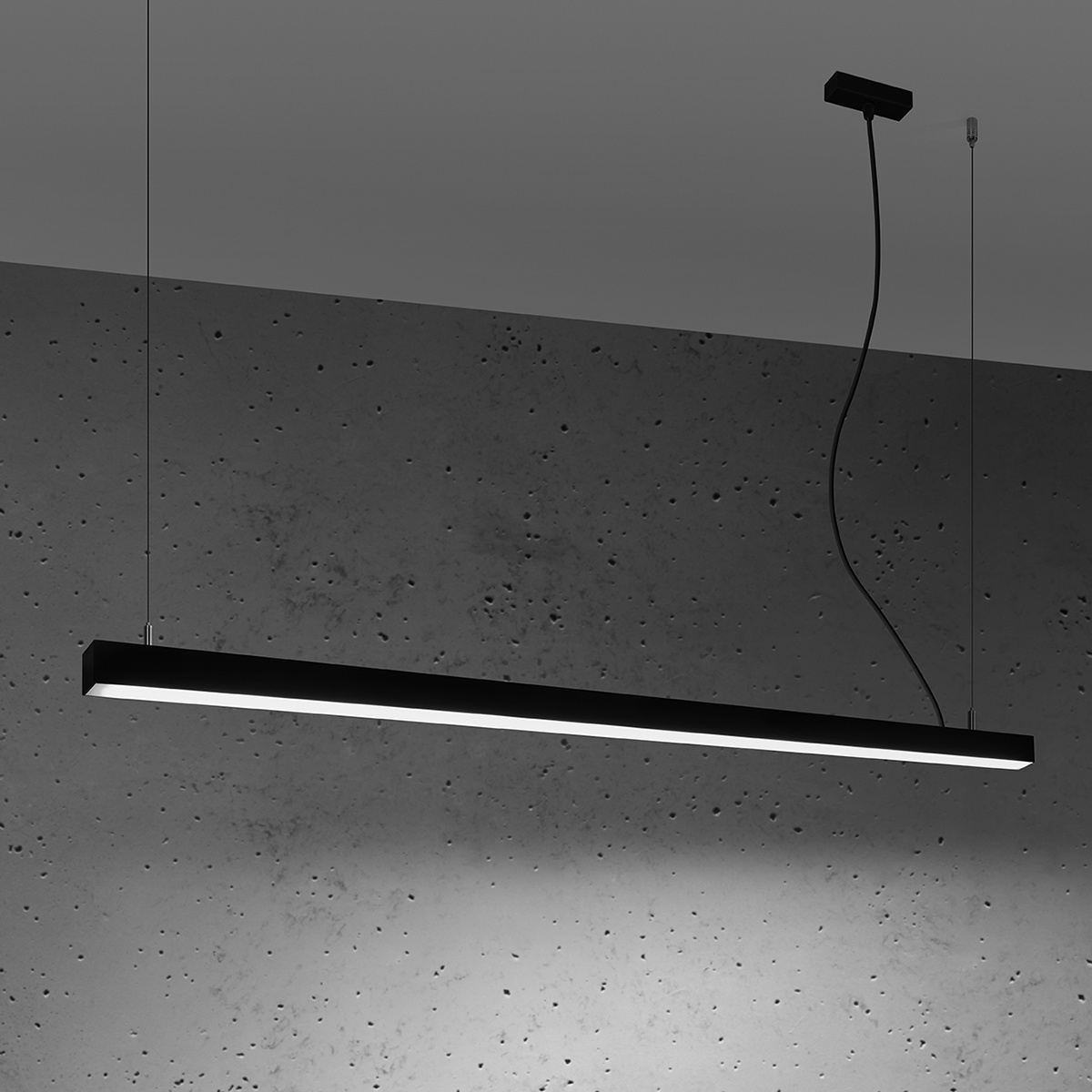 Hanglamp PINNE 150 zwart