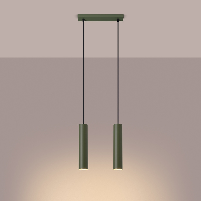 Hanglamp LAGOS 2 olijfgroen
