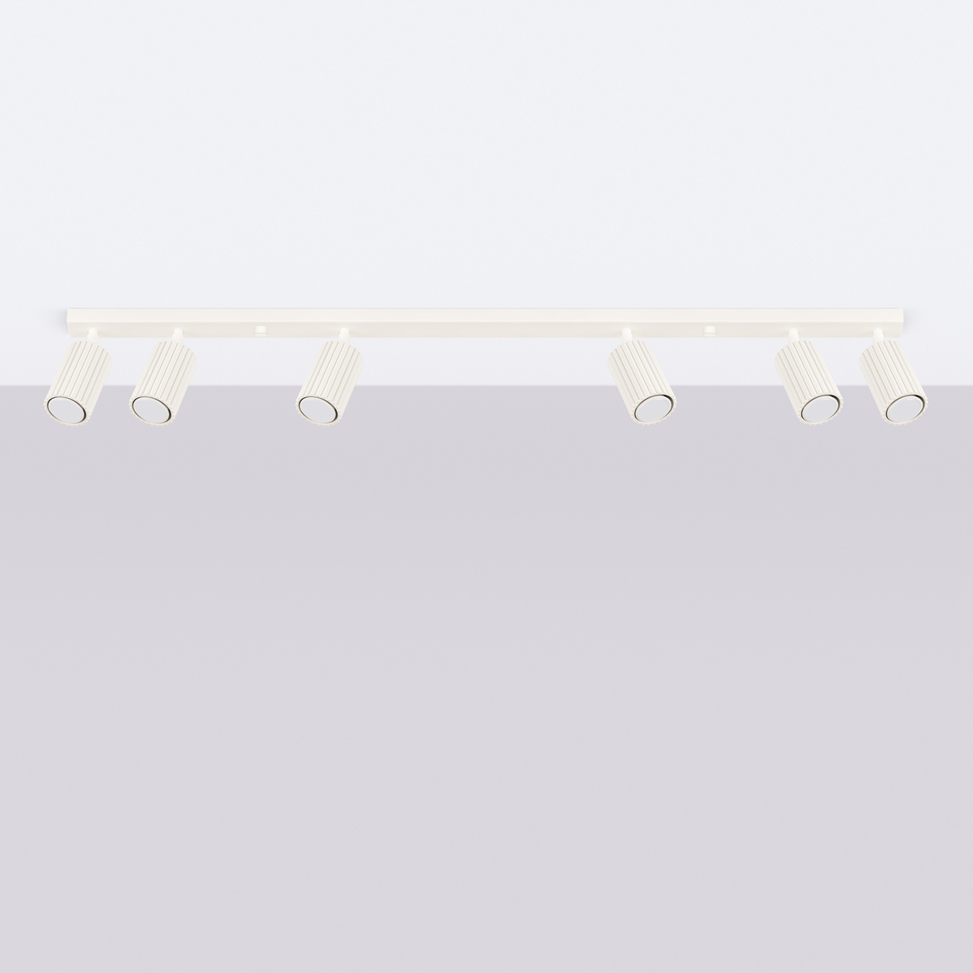 Plafondlamp KARBON 6L beige