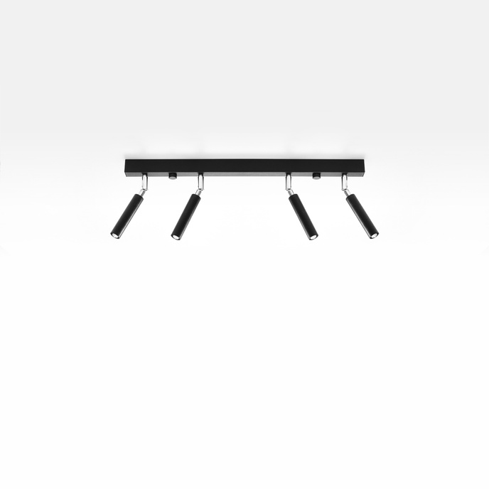 Plafondlamp EYETECH 4 zwart