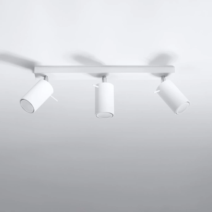 Plafondlamp RING 3 wit