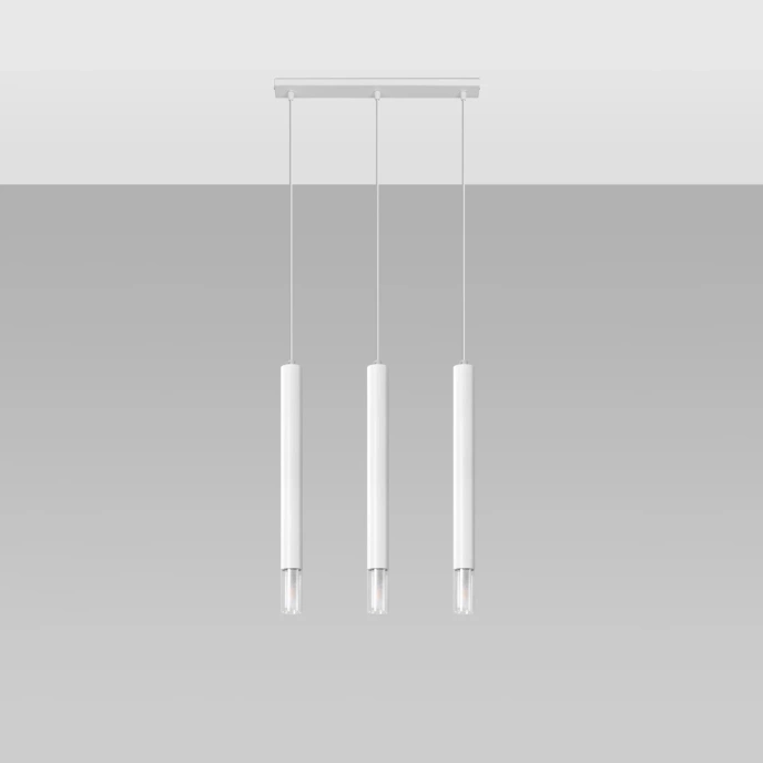 Hanglamp WEZYR 3 wit