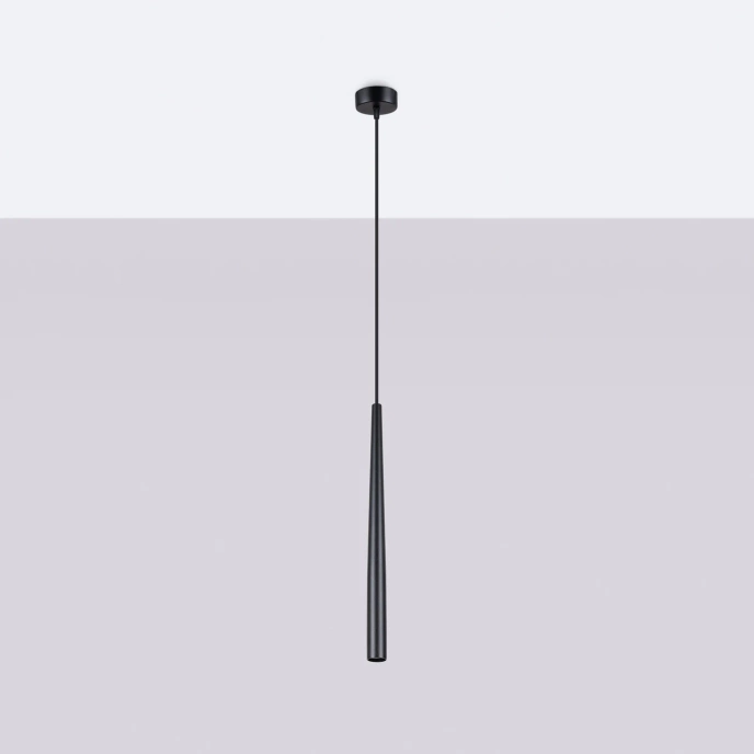 Staande lamp BLISS 1 zwart