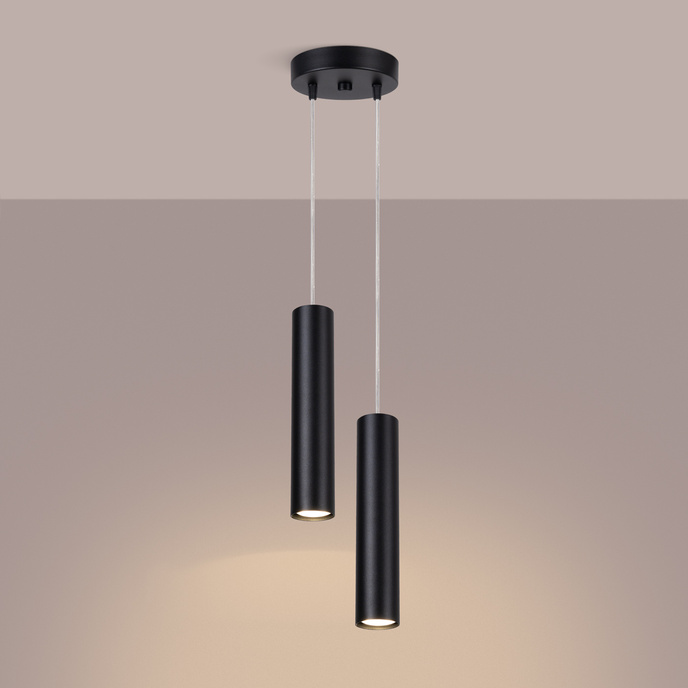 Hanglamp LAGOS 2P zwart