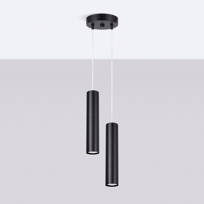 Hanglamp LAGOS 2P zwart
