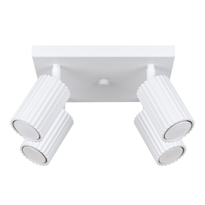 Plafondlamp KARBON 4 wit