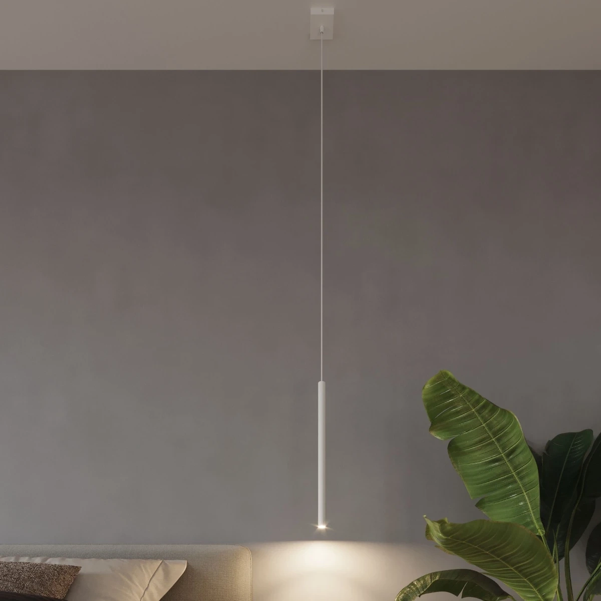 Hanglamp PASTELO 1 wit