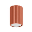 Plafondlamp KARBON 10 rood oker