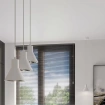 Hanglamp TALEJA 1 wit [ES111]
