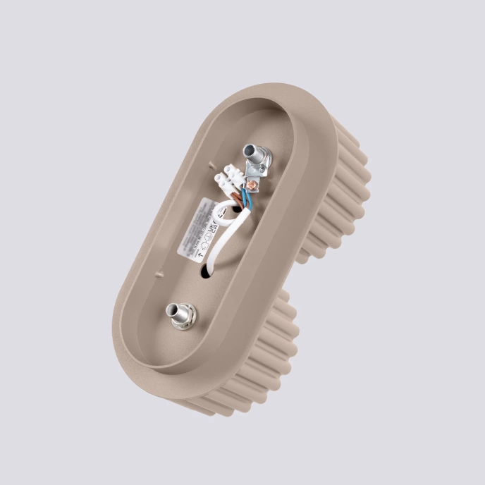 Plafondlamp AURA 2 taupe Gx53