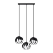 Hanglamp TULOS 3L zwart