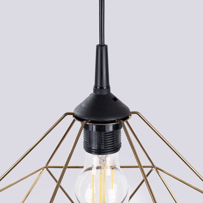 Hanglamp TRIOM 30 goud