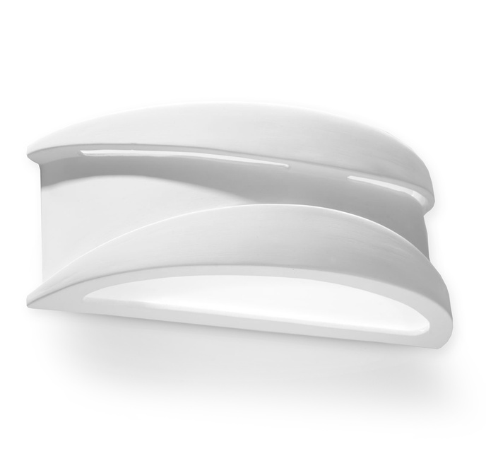 Kinkiet ceramiczny APOLLO biały