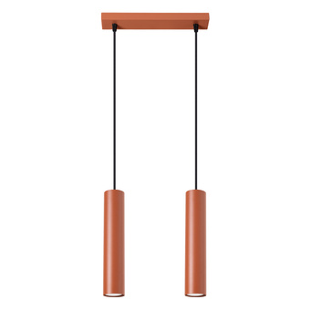 Hanglamp LAGOS 2 rood oker