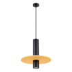 Hanglamp PELTA 1 zwart/geel