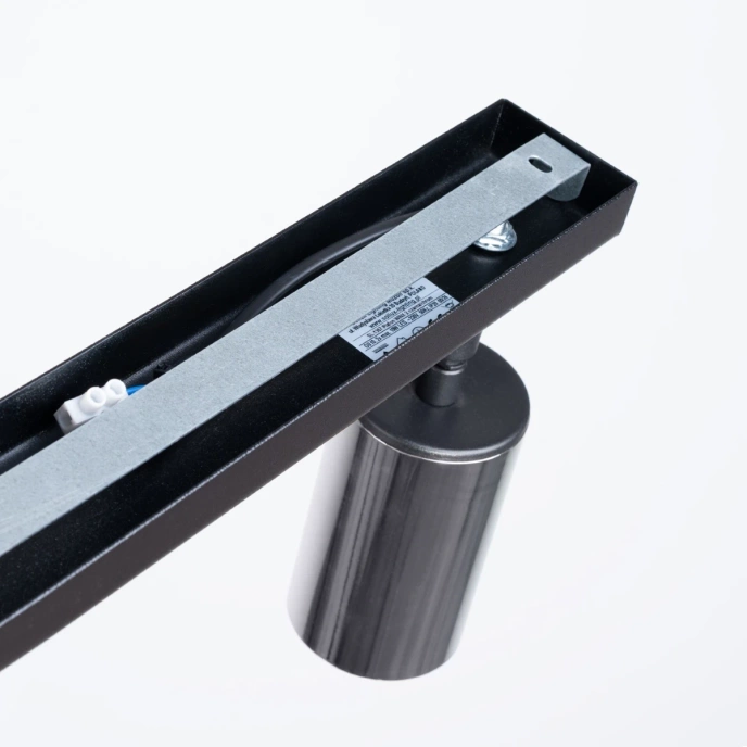 Plafondlamp WINX 2 zwart/chroom