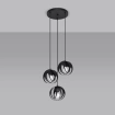Hanglamp TULOS 3P zwart