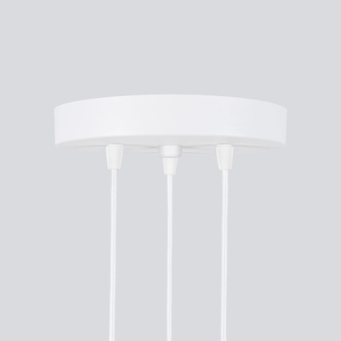 Hanglamp KARBON 3P wit