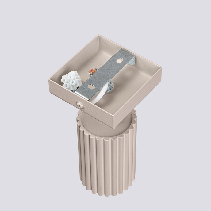 Wandlamp KARBON 20 taupe