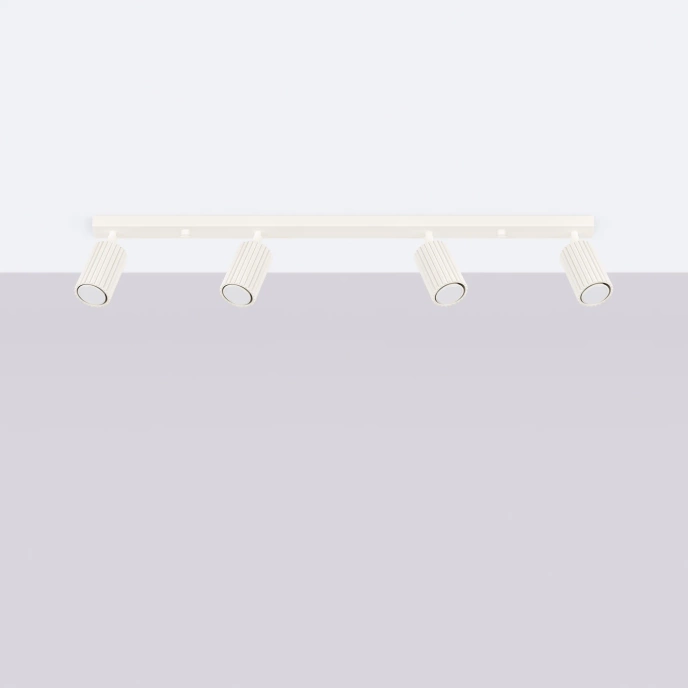 Plafondlamp KARBON 4L beige