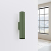 Wandlamp LAGOS 2 olijfgroen