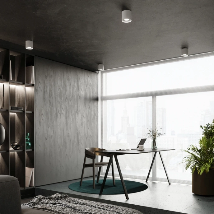 Plafondlamp MIKA wit