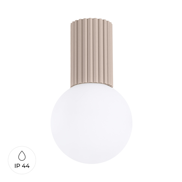 Plafondlamp HALO taupe IP44
