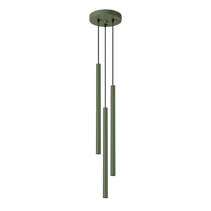 Hanglamp PASTELO 3 olijfgroen