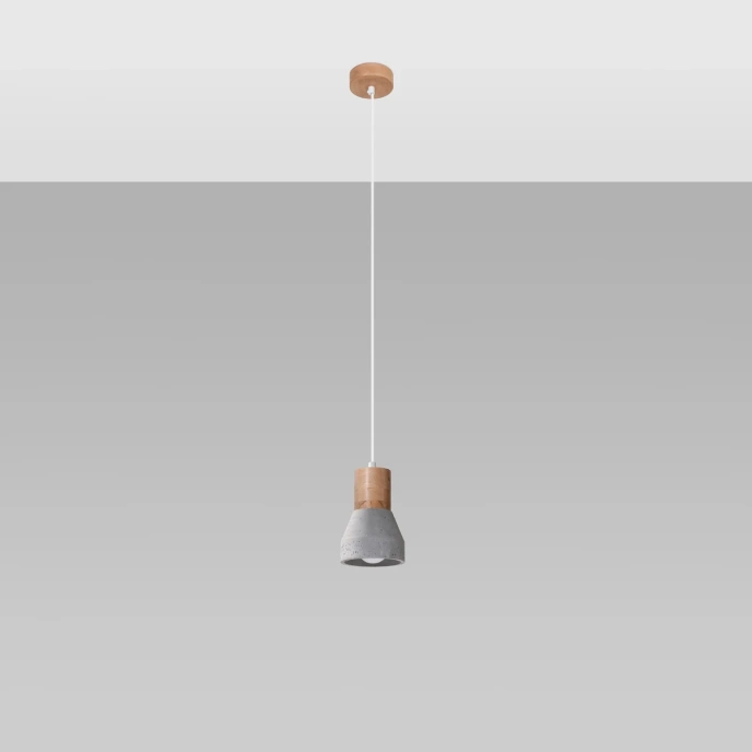 Hanglamp QUBIC grijs