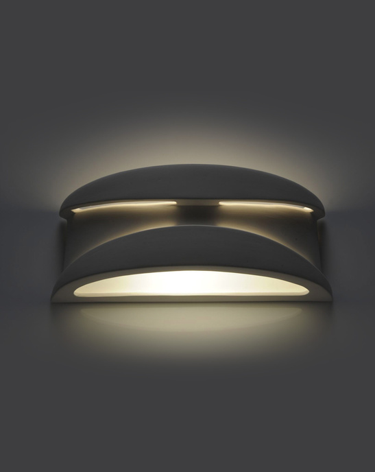 Kinkiet ceramiczny APOLLO biały