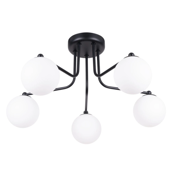 Kroonluchter ASTRAL 5 zwart