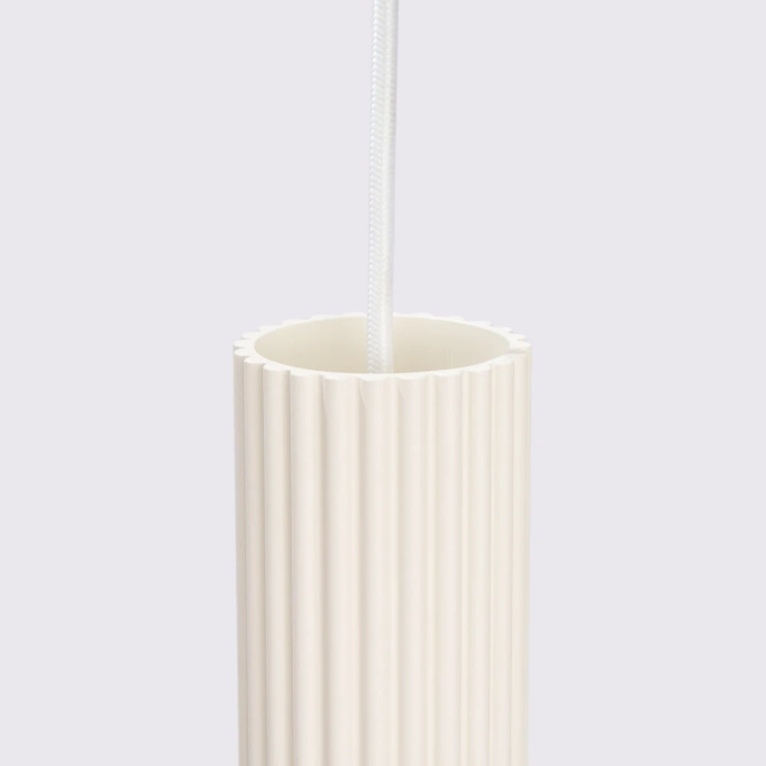 Hanglamp KARBON 1 beige