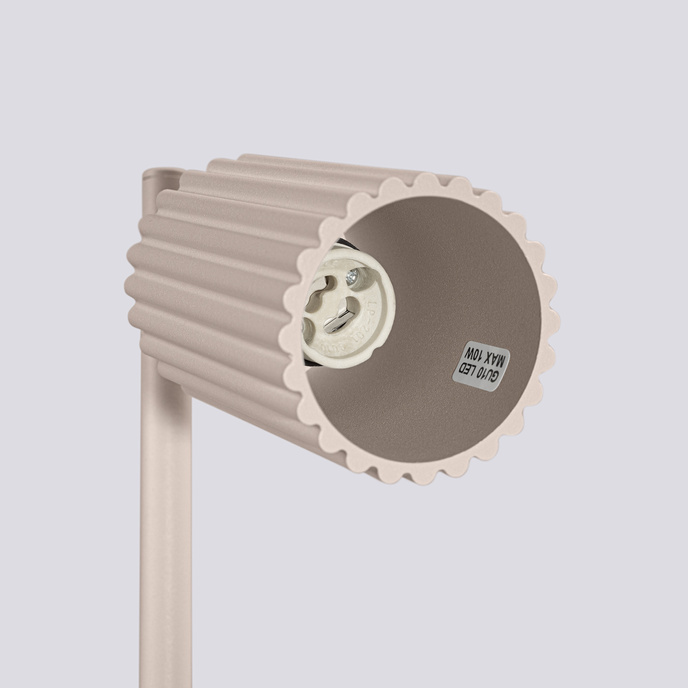 Plafondlamp KARBON 4L taupe