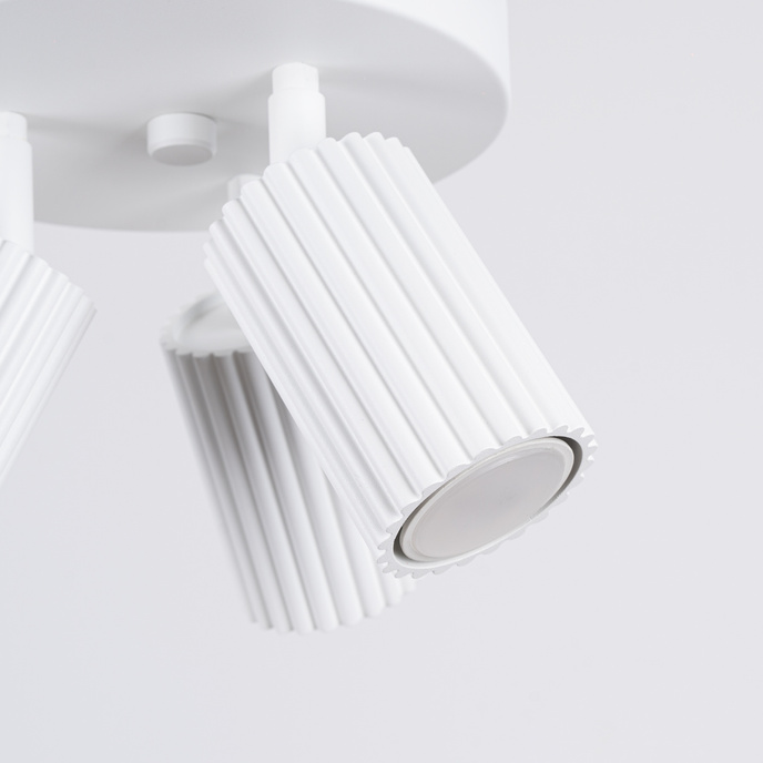 Plafondlamp KARBON 3P wit