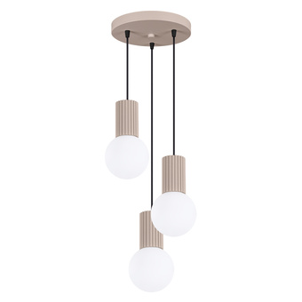 Hanglamp HALO 3P taupe