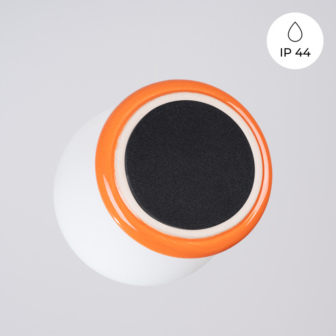 Wandlamp ZORI oranje IP44