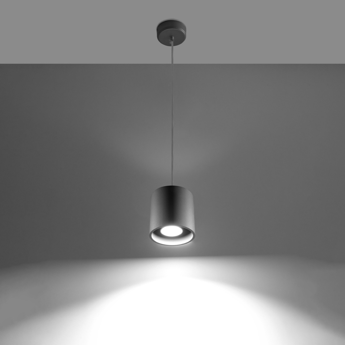 Hanglamp ORBIS 1 grijs
