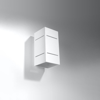 Wandlamp BLOCCO wit