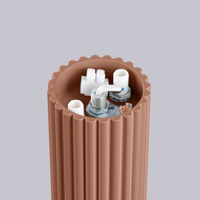 Plafondlamp HALO mokka IP44