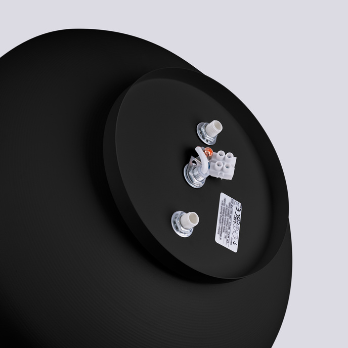 Plafondlamp OMIQ zwart