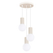 Hanglamp HALO 3P beige