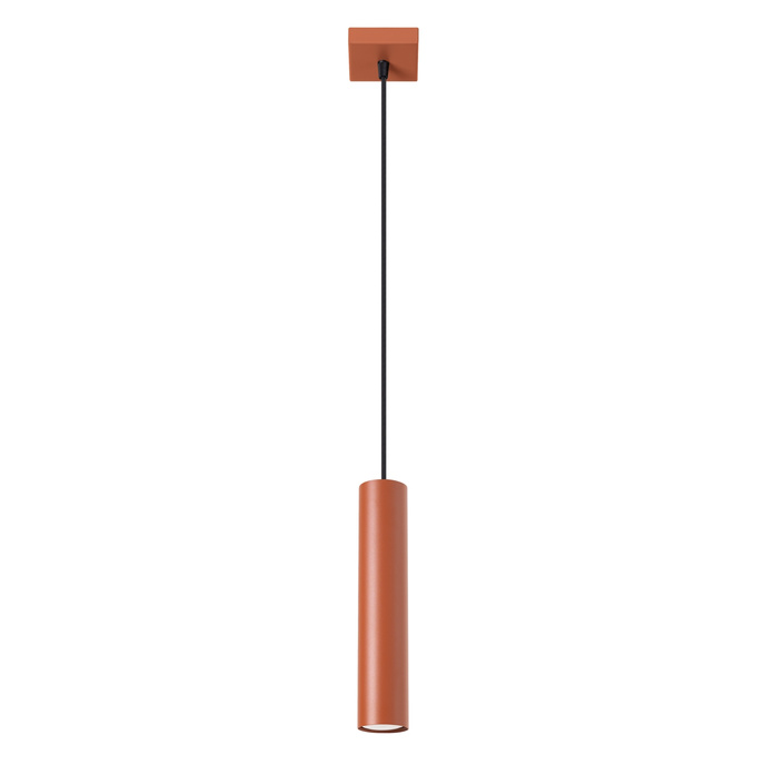 Hanglamp LAGOS 1 rood oker