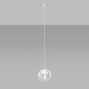 Hanglamp TULOS 1 wit